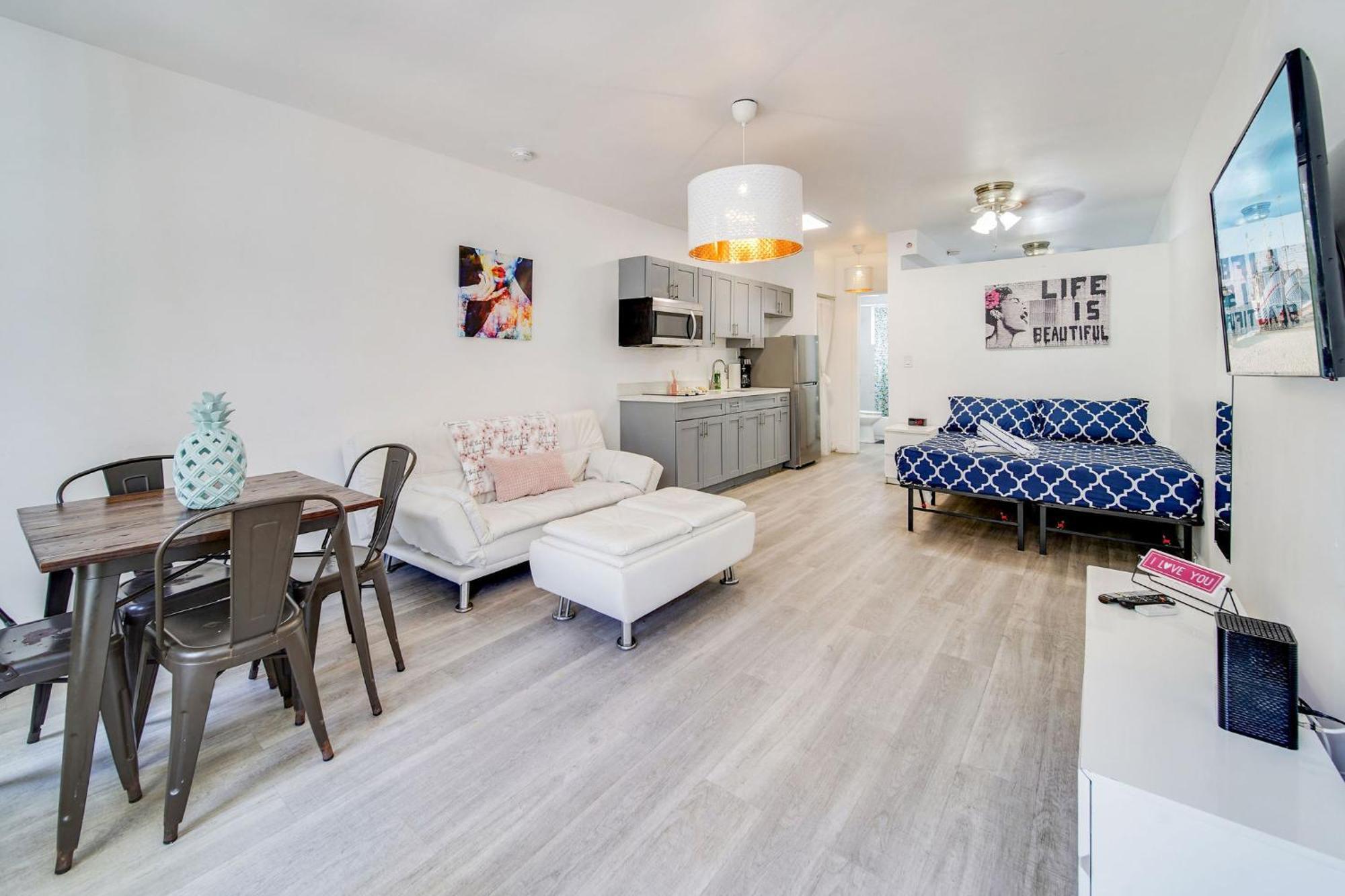 Beachy 1 B/R, W/2 Queen Beds, On Ocean Drive Beach Miami Beach Buitenkant foto