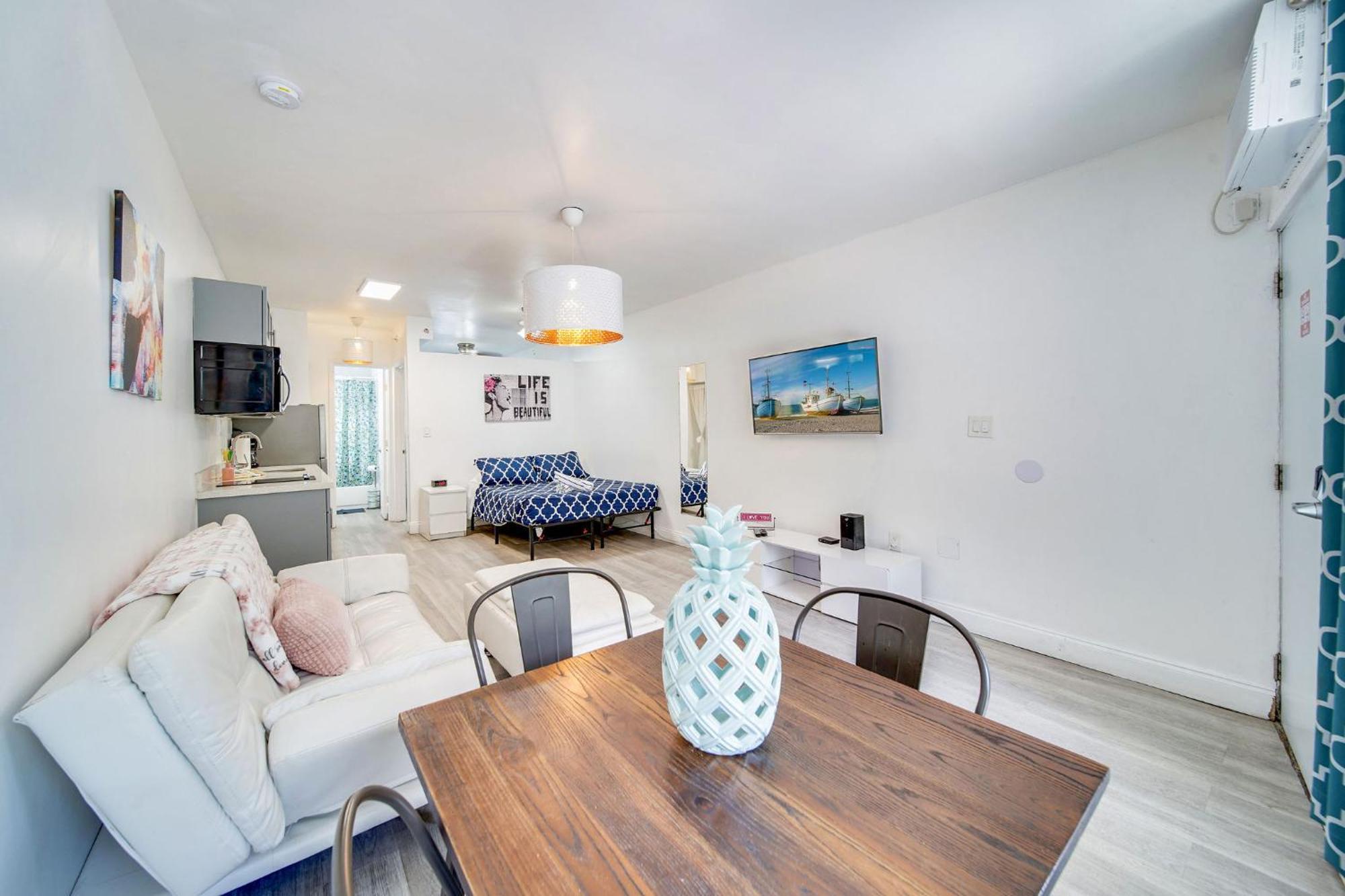 Beachy 1 B/R, W/2 Queen Beds, On Ocean Drive Beach Miami Beach Buitenkant foto