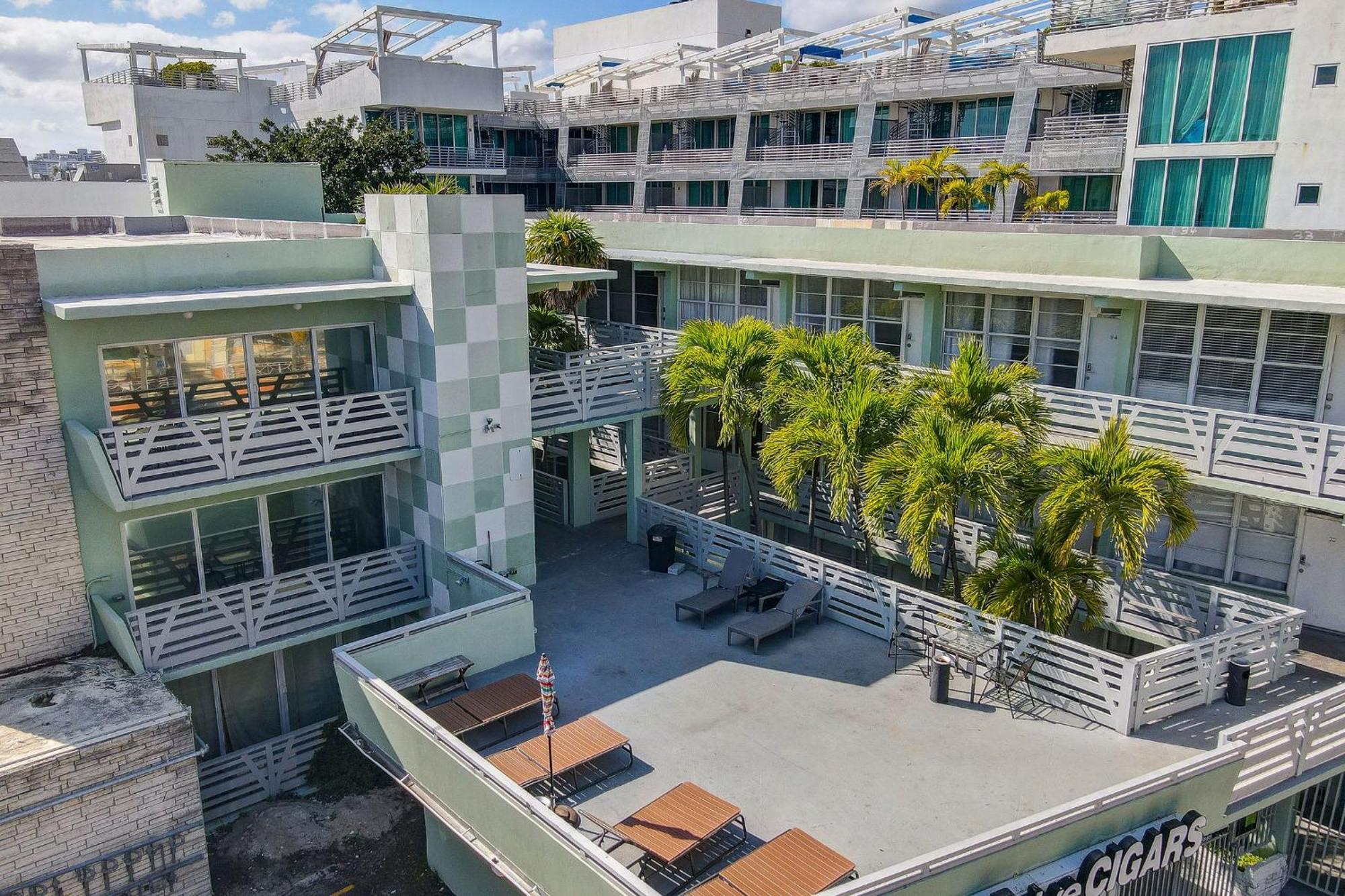 Beachy 1 B/R, W/2 Queen Beds, On Ocean Drive Beach Miami Beach Buitenkant foto